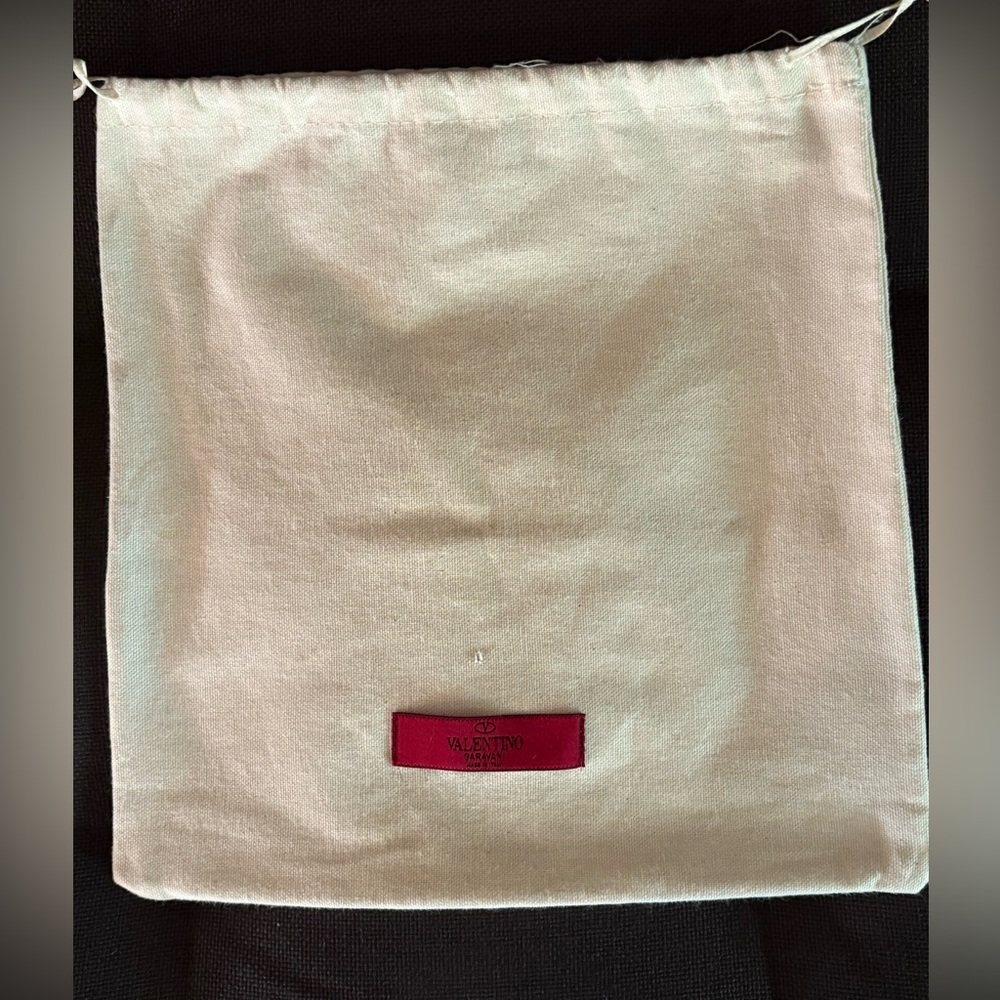 Valentino Ivory Drawstring Dust Bag